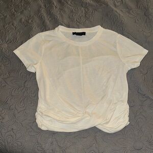 Sanctuary Off-White Short Sleeve Tee